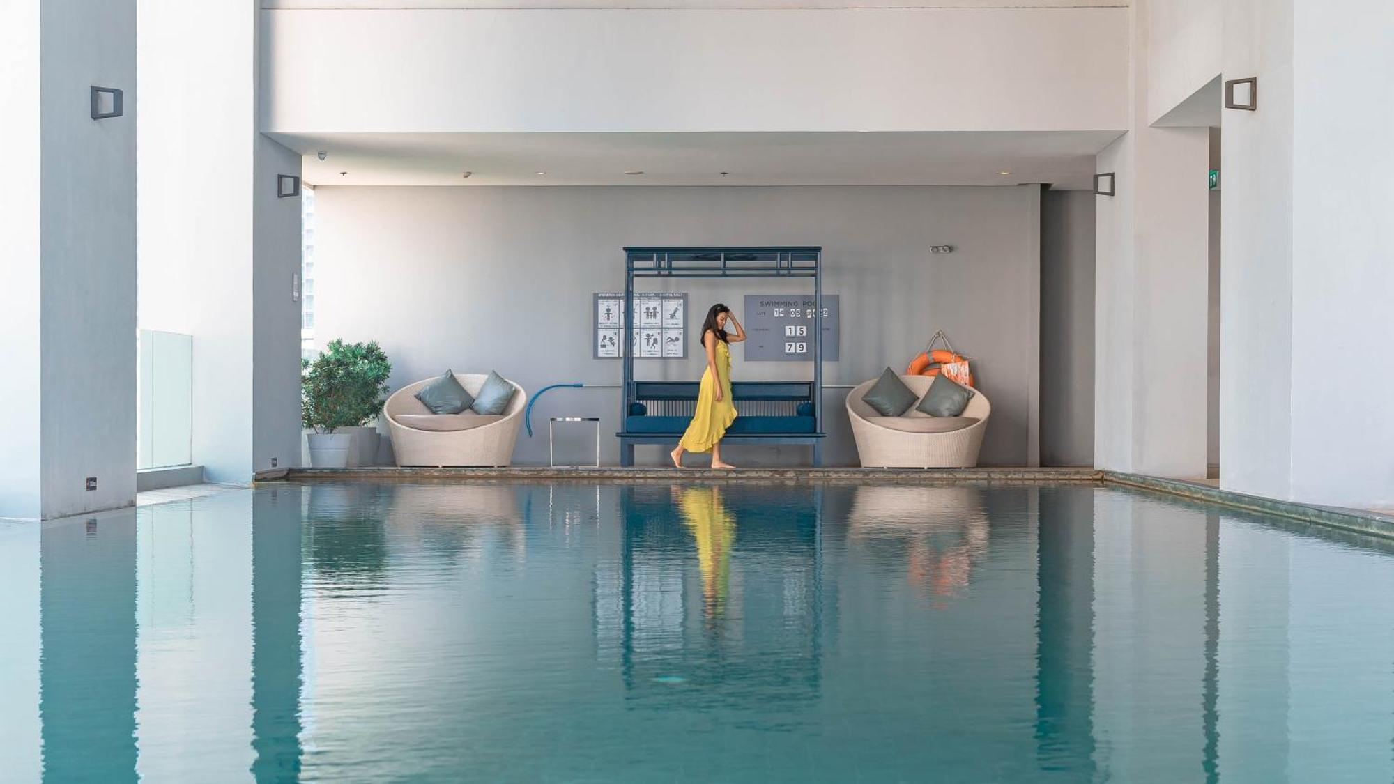 Jasmine 59 Hotel Bangkok Exterior foto The swimming pool at the hotel